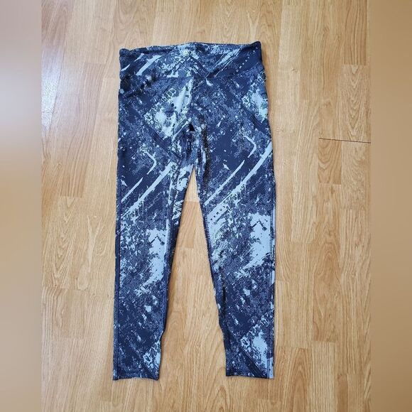 Reebok Combat Jacquard Lux Bold Compression Athletic Pants sz XL - Picture 6 of 16